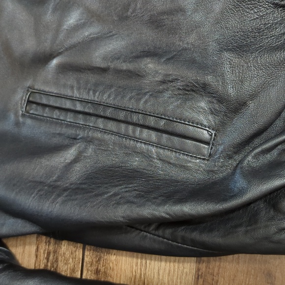 Walt Disney World Leather Jacket 30th Anniversary Vintage 90s Size XXL in Black - Picture 4 of 12